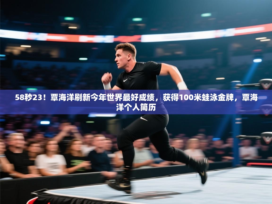 58秒23!覃海洋刷新今年世界最好成绩,获得100米蛙泳金牌,覃海洋个人简历 第2张