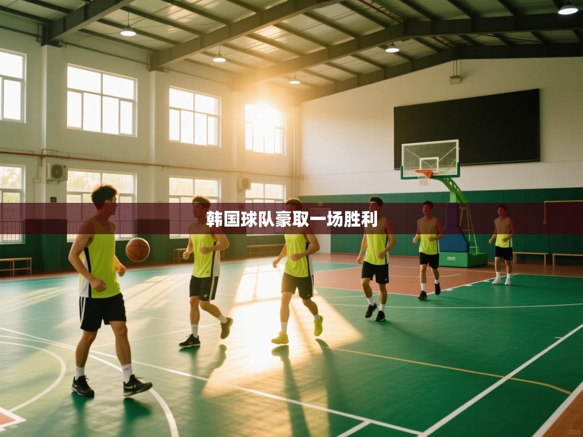 韩国球队豪取一场胜利